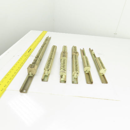 Cabur DC 4/D 500V Screw Type Terminal Blocks Mixed Lot Of 150