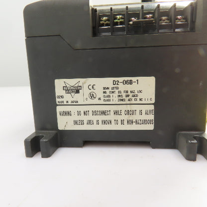 Automation Direct D2-06B-1 Direct Logic 205 6-Slot PLC Rack Base W/	D2-16ND3-2