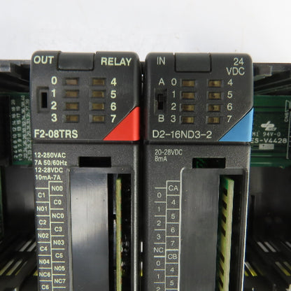 Automation Direct D2-06B-1 Direct Logic 205 6-Slot PLC Rack Base W/	D2-16ND3-2
