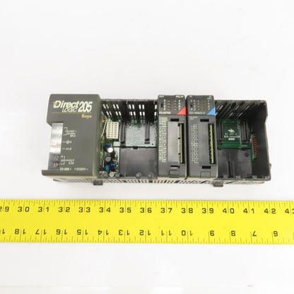 Automation Direct D2-06B-1 Direct Logic 205 6-Slot PLC Rack Base W/	D2-16ND3-2