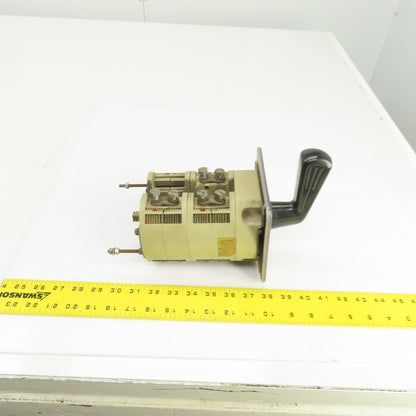 Coprel Serie TC 2-Position Rotary Selector Switch 200A 500V