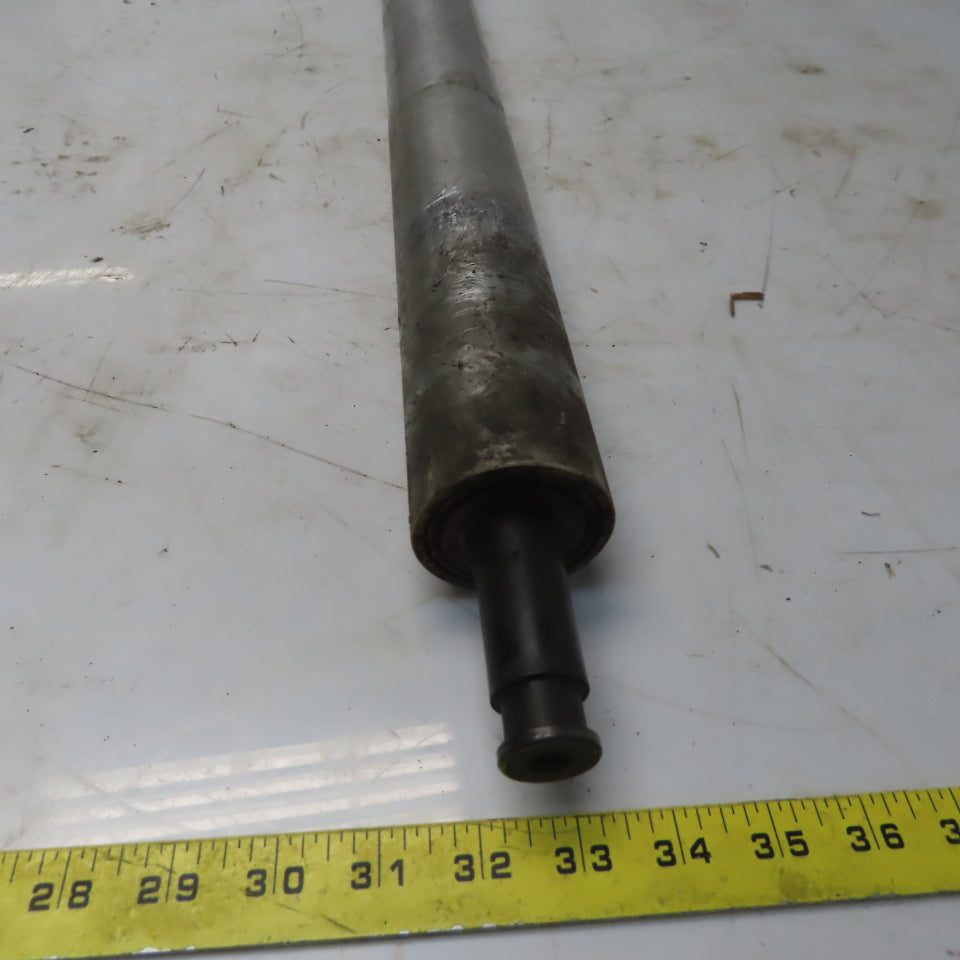 2.350" OD x 26-5/8" Aluminum Conveyor Gravity Roller 1" Shaft