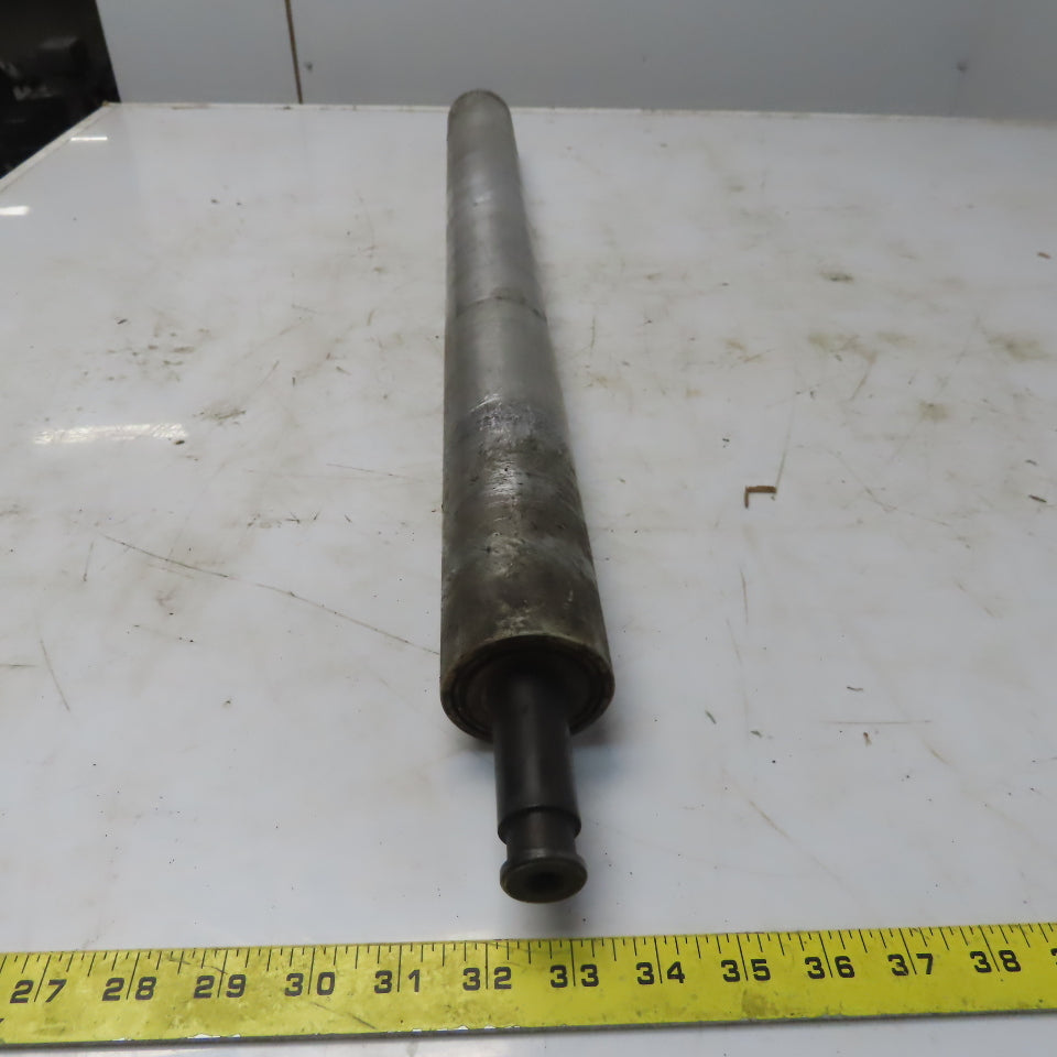 2.350" OD x 26-5/8" Aluminum Conveyor Gravity Roller 1" Shaft