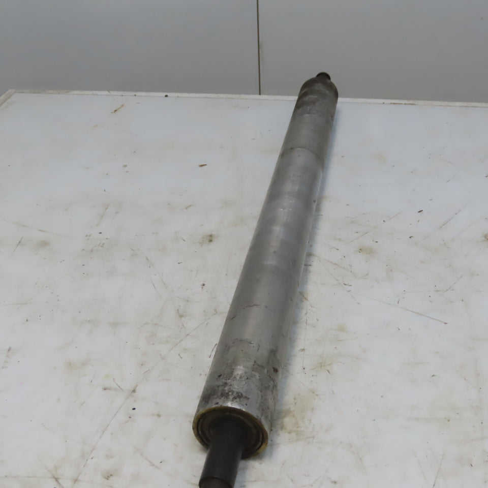 2.350" OD x 26-5/8" Aluminum Conveyor Gravity Roller 1" Shaft