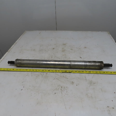 2.350" OD x 26-5/8" Aluminum Conveyor Gravity Roller 1" Shaft