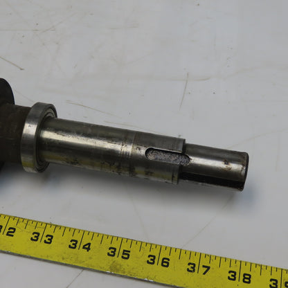 2.760" OD x 18-3/4" Aluminum Rubber Lagged Conveyor Roller