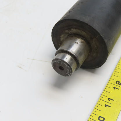 2.760" OD x 18-3/4" Aluminum Rubber Lagged Conveyor Roller