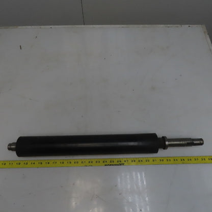 2.760" OD x 18-3/4" Aluminum Rubber Lagged Conveyor Roller