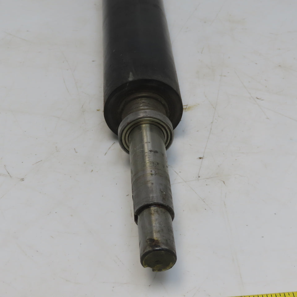 2.760" OD x 18-3/4" Aluminum Rubber Lagged Conveyor Roller