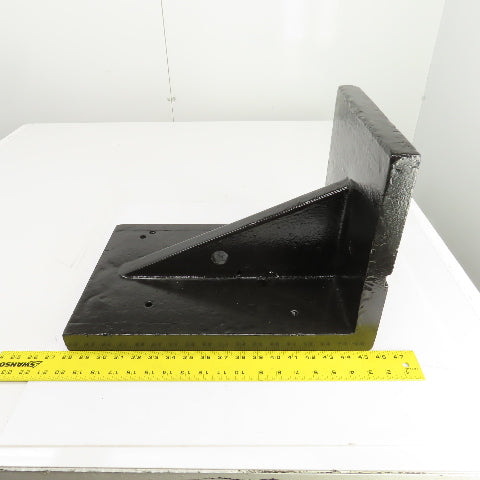 18x12 Widex 12" Tall Webbed Cast Steel Angle Plate Set Up Fixture 1-1/4" Thick