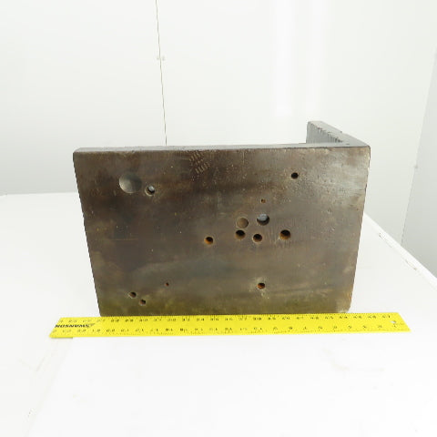 18x12 Widex 12" Tall Webbed Cast Steel Angle Plate Set Up Fixture 1-1/4" Thick