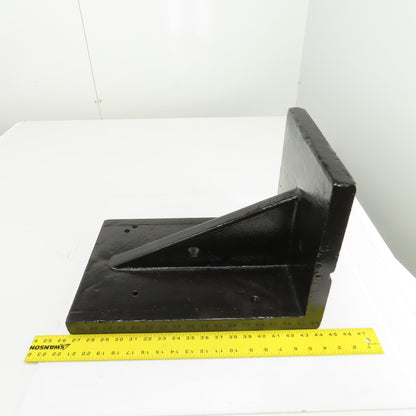 18x12 Widex 12" Tall Webbed Cast Steel Angle Plate Set Up Fixture 1-1/4" Thick
