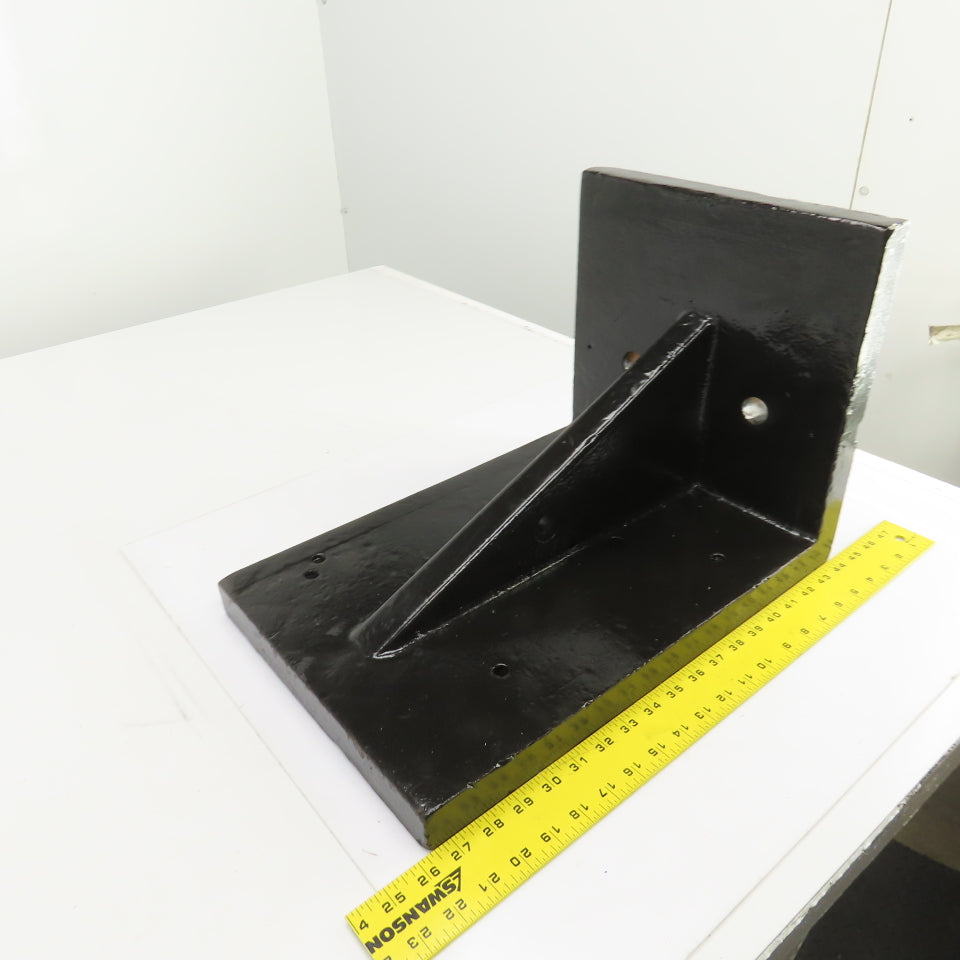 18x12 Widex 12" Tall Webbed Cast Steel Angle Plate Set Up Fixture 1-1/4" Thick