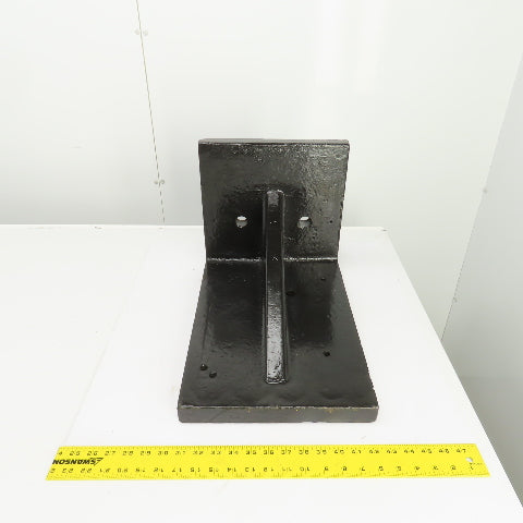 18x12 Widex 12" Tall Webbed Cast Steel Angle Plate Set Up Fixture 1-1/4" Thick