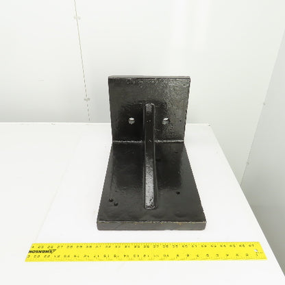 18x12 Widex 12" Tall Webbed Cast Steel Angle Plate Set Up Fixture 1-1/4" Thick
