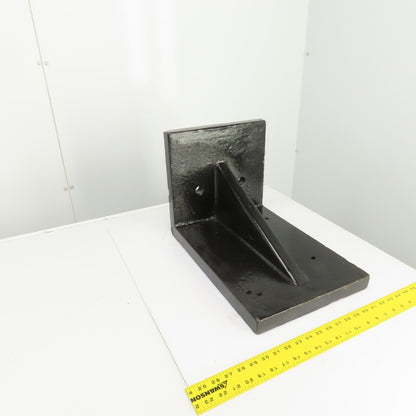 18x12 Widex 12" Tall Webbed Cast Steel Angle Plate Set Up Fixture 1-1/4" Thick