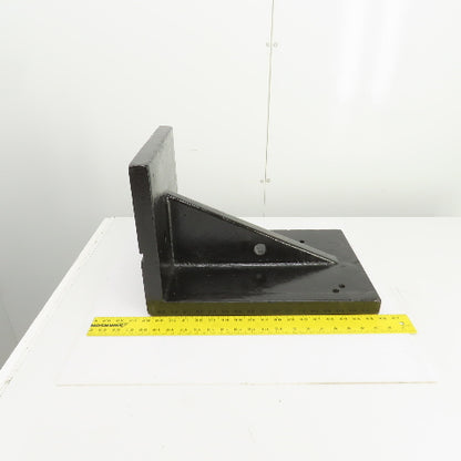 18x12 Widex 12" Tall Webbed Cast Steel Angle Plate Set Up Fixture 1-1/4" Thick