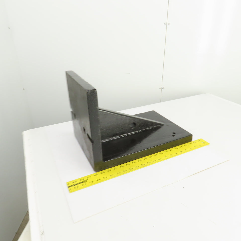 18x12 Widex 12" Tall Webbed Cast Steel Angle Plate Set Up Fixture 1-1/4" Thick