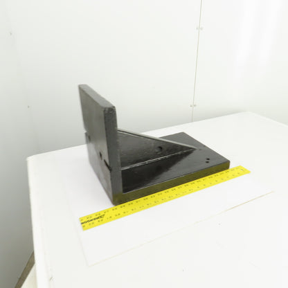 18x12 Widex 12" Tall Webbed Cast Steel Angle Plate Set Up Fixture 1-1/4" Thick