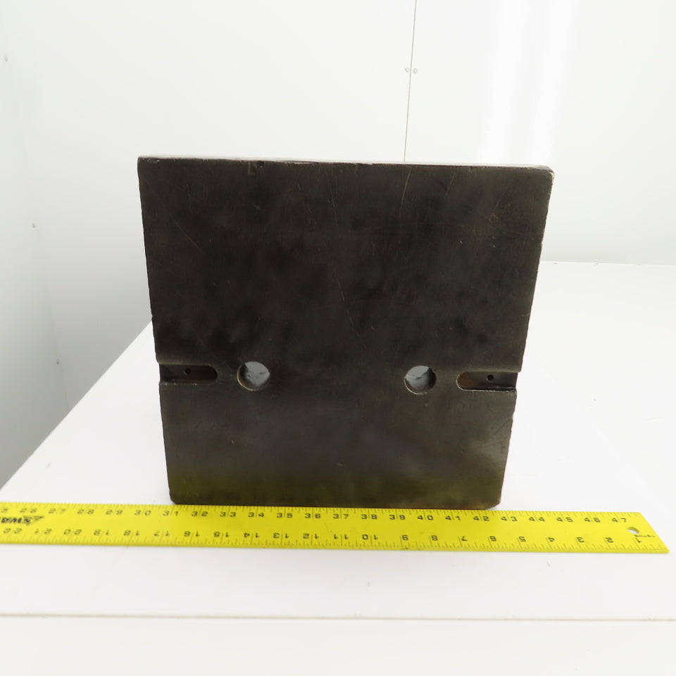 18x12 Widex 12" Tall Webbed Cast Steel Angle Plate Set Up Fixture 1-1/4" Thick