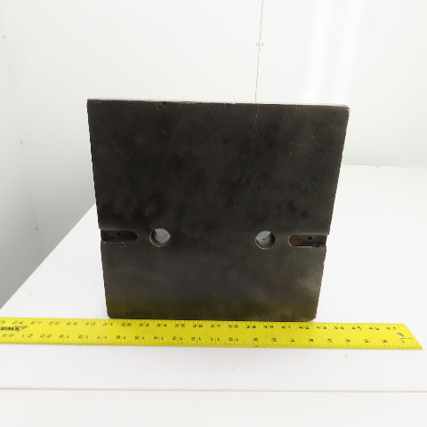 18x12 Widex 12" Tall Webbed Cast Steel Angle Plate Set Up Fixture 1-1/4" Thick