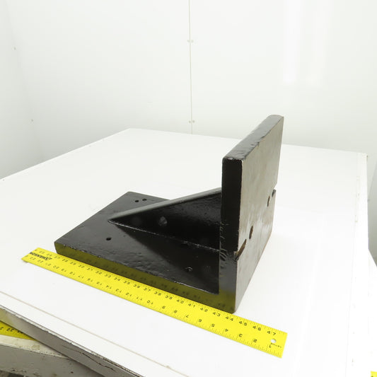 18x12 Widex 12" Tall Webbed Cast Steel Angle Plate Set Up Fixture 1-1/4" Thick
