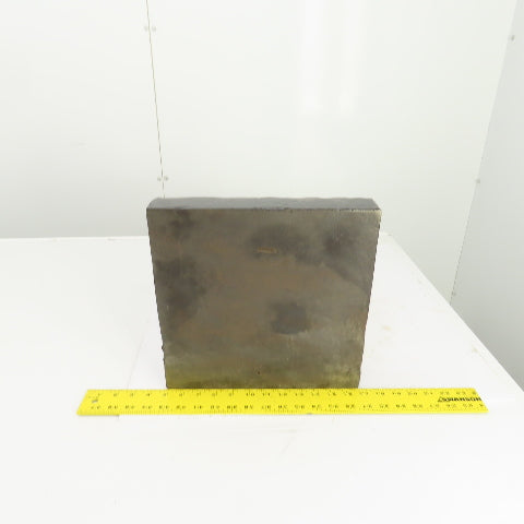 23-7/8x12x11-3/4" Tall Webbed Cast Steel Angle Plate Set Up Fixture 2-1/8" Thick