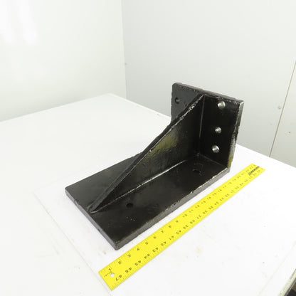 18x10-1/4x9-1/2" Tall Webbed Cast Steel Angle Plate Set Up Fixture 1-1/8" Thick