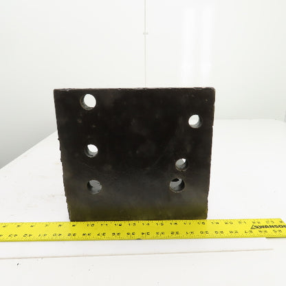 18x10-1/4x9-1/2" Tall Webbed Cast Steel Angle Plate Set Up Fixture 1-1/8" Thick