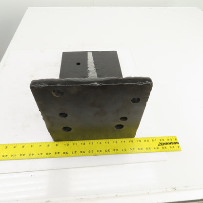 18x10-1/4x9-1/2" Tall Webbed Cast Steel Angle Plate Set Up Fixture 1-1/8" Thick