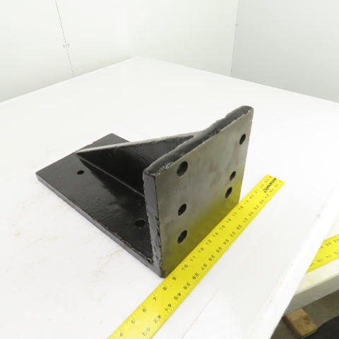 18x10-1/4x9-1/2" Tall Webbed Cast Steel Angle Plate Set Up Fixture 1-1/8" Thick