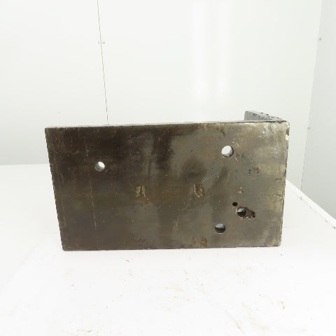 18x10-1/4x9-1/2" Tall Webbed Cast Steel Angle Plate Set Up Fixture 1-1/8" Thick