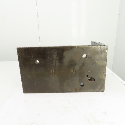 18x10-1/4x9-1/2" Tall Webbed Cast Steel Angle Plate Set Up Fixture 1-1/8" Thick