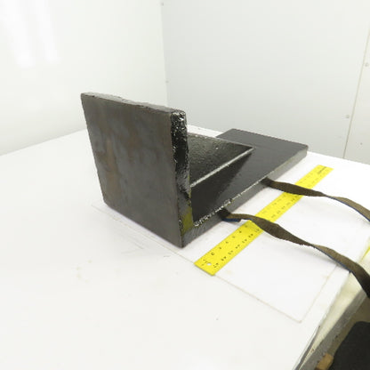 24" x 12" x 12" Tall Webbed Cast Steel Angle Plate Set Up Fixture 1-5/8" Thick