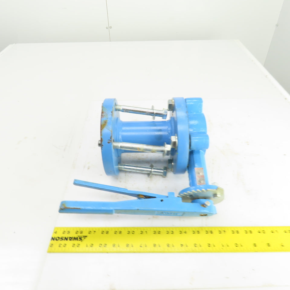 Bray Ser. 31H 2-1/2" Manual Butterfly Valve 250PSI 4-Bolt 7" Flange OD