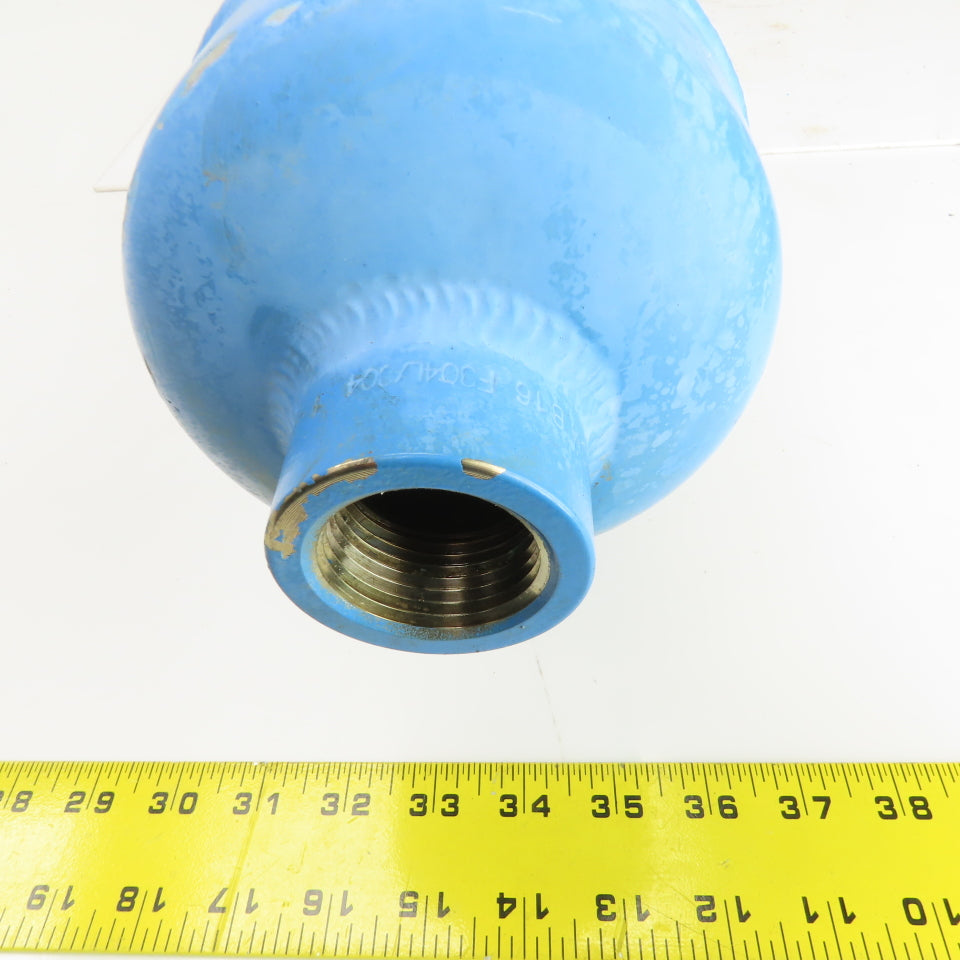 4-1/4" ID Carbon Steel Flanged 3-Port Pipe Manifold 9" & 7" Flange OD 1" NPT