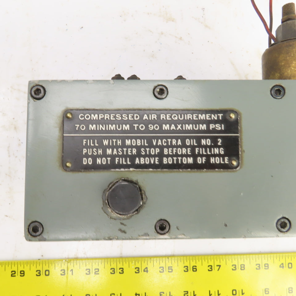 Hardinge AHC Auto Chucker Control Panel Thread Chaser Collet Closer Vert Slide