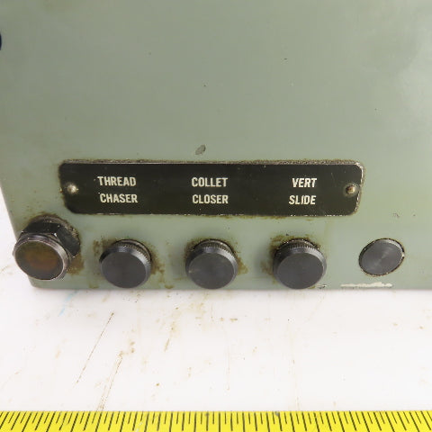 Hardinge AHC Auto Chucker Control Panel Thread Chaser Collet Closer Vert Slide