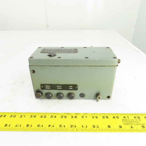 Hardinge AHC Auto Chucker Control Panel Thread Chaser Collet Closer Vert Slide