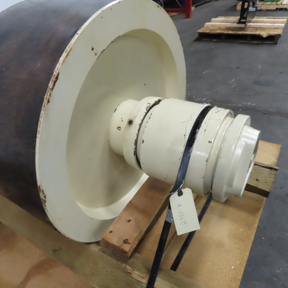 14" Wide x 30" OD Flat Face Trunnion Roller Wheel Timken HM133416XD 6-1/2 x 12"
