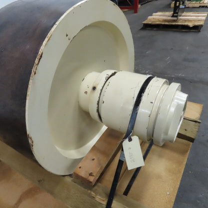 14" Wide x 30" OD Flat Face Trunnion Roller Wheel Timken HM133416XD 6-1/2 x 12"