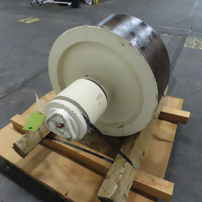 14" Wide x 30" OD Flat Face Trunnion Roller Wheel Timken HM133416XD 6-1/2 x 12"