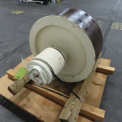 14" Wide x 30" OD Flat Face Trunnion Roller Wheel Timken HM133416XD 6-1/2 x 12"