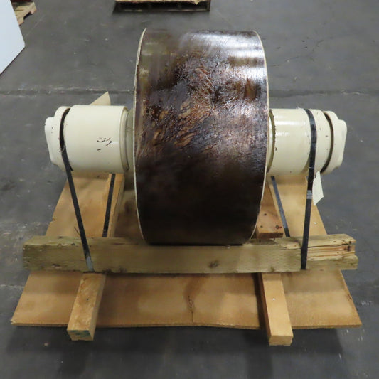 14" Wide x 30" OD Flat Face Trunnion Roller Wheel Timken HM133416XD 6-1/2 x 12"