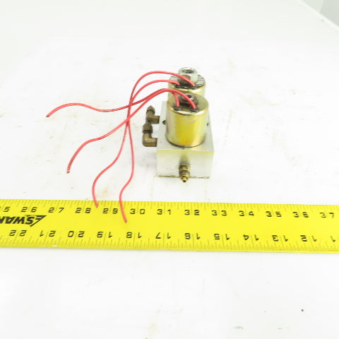 Skinner 2-Way Pneumatic Solenoid Aluminum Valve Manifold 120V From Hardinge AHC