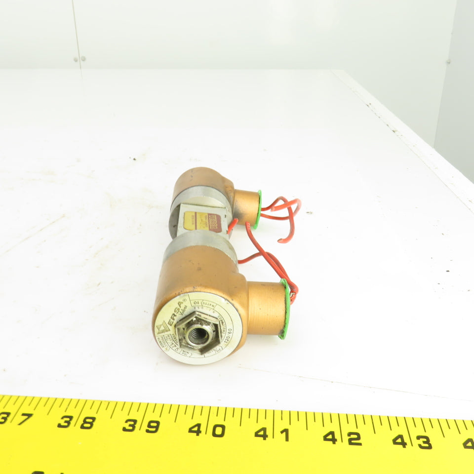 Versa AGG-4232 Dual Pneumatic Solenoid Valve 175PSI 120V