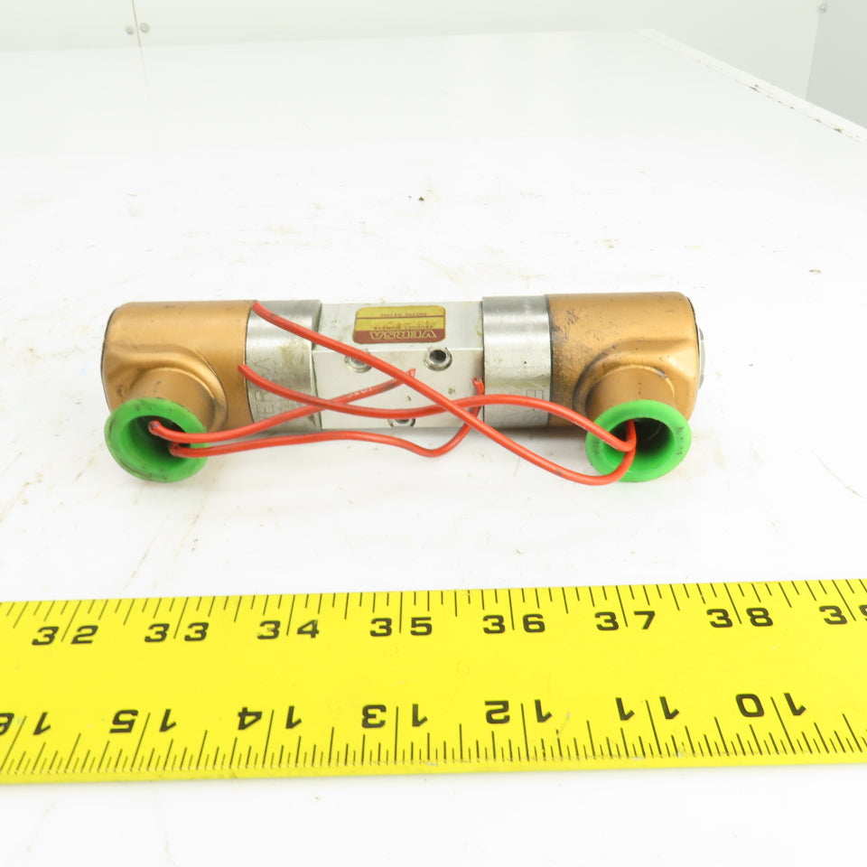 Versa AGG-4232 Dual Pneumatic Solenoid Valve 175PSI 120V