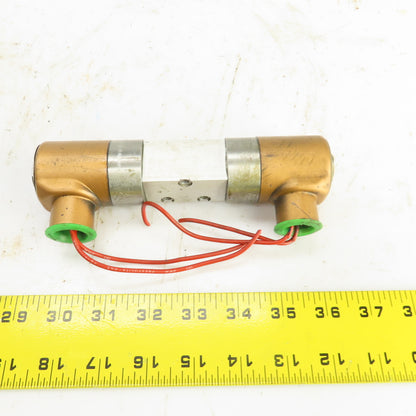 Versa AGG-4232 Dual Pneumatic Solenoid Valve 175PSI 120V
