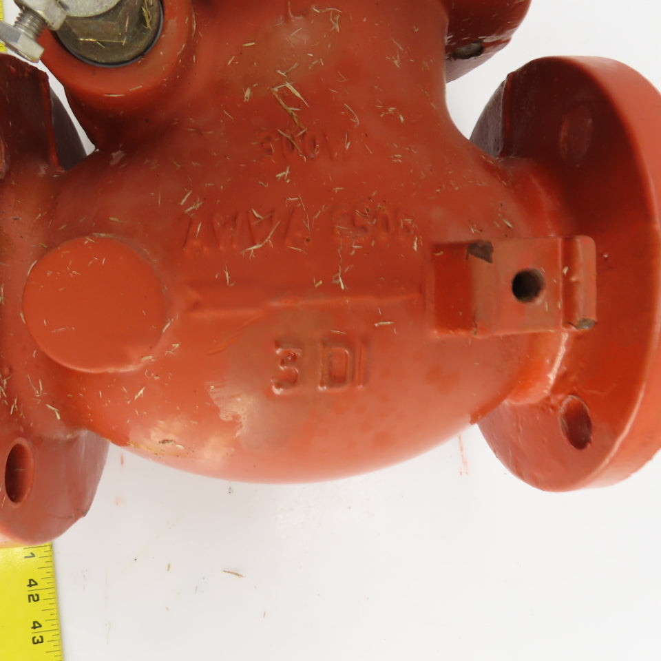 Smith-Cooper Series 17322 3" Flanged Ductile Iron Swing Check Valve 300 CWP