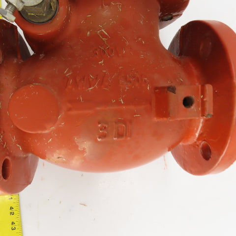 Smith-Cooper Series 17322 3" Flanged Ductile Iron Swing Check Valve 300 CWP